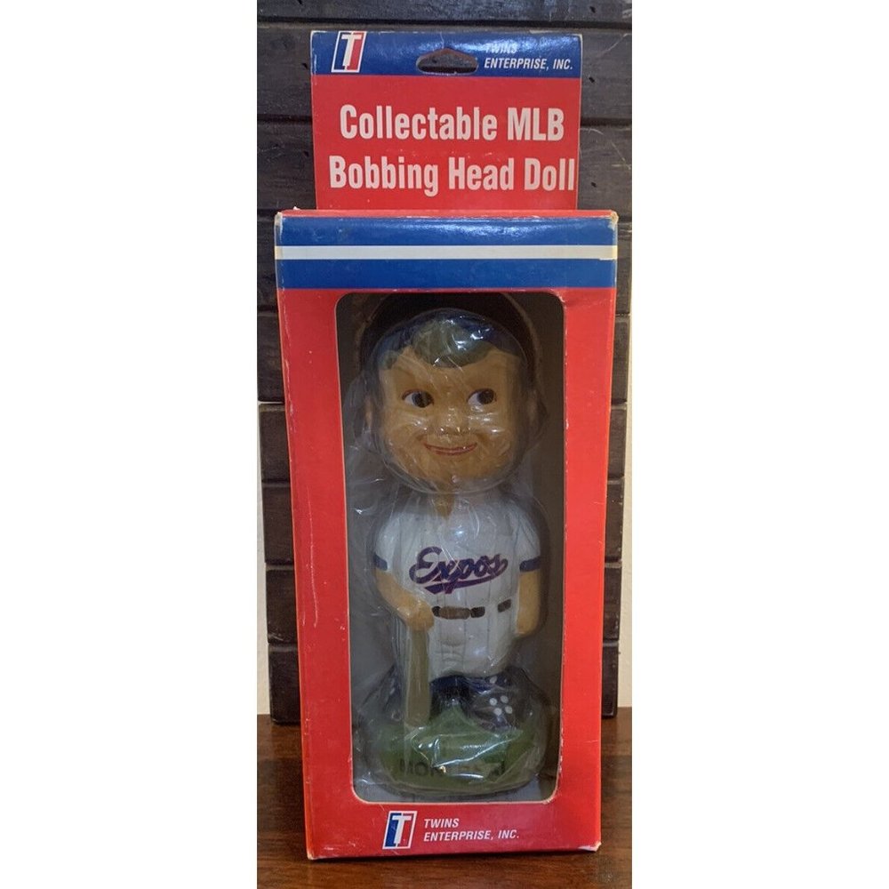 Vintage Twins Enterprise Inc. MLB Montreal Expos bobblehead Bobbing Head Doll